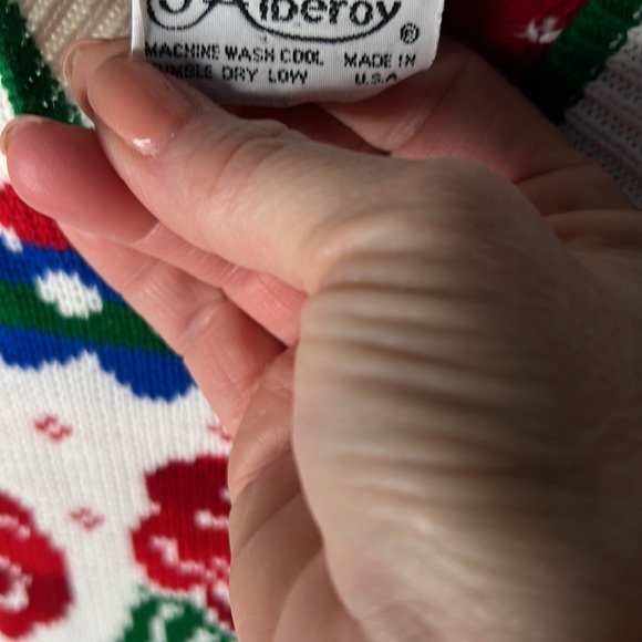 VTG knitted Woman’s Sweater - Picture 4 of 5